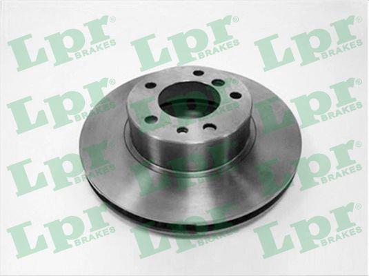 LPR B2191V Front brake disc ventilated B2191V