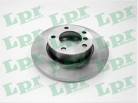 LPR B2361P Unventilated front brake disc B2361P