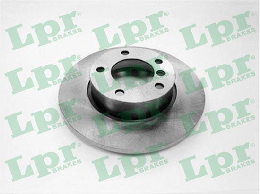 LPR B2361PR Unventilated front brake disc B2361PR