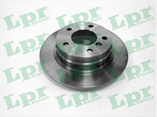 LPR B2371P Rear brake disc, non-ventilated B2371P