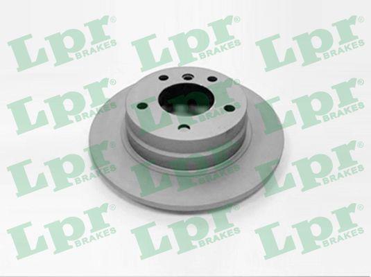 LPR B2371PR Rear brake disc, non-ventilated B2371PR
