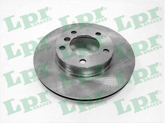 LPR B2381V Front brake disc ventilated B2381V