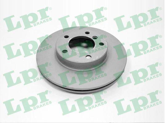 LPR B2381VR Front brake disc ventilated B2381VR