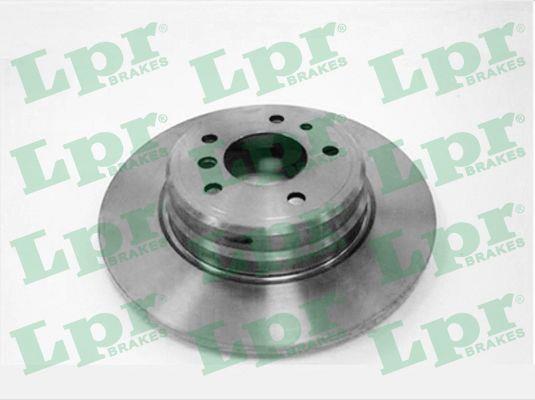 LPR B2401P Rear brake disc, non-ventilated B2401P