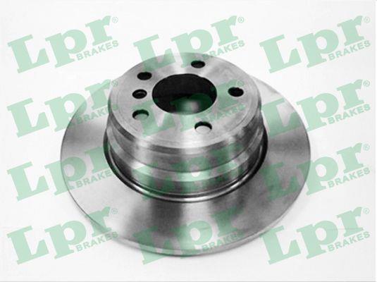 LPR B2511P Rear brake disc, non-ventilated B2511P