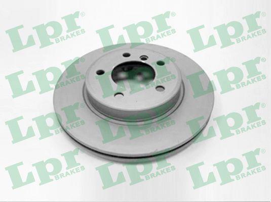 LPR B2546VR Front brake disc ventilated B2546VR