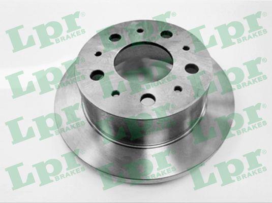 LPR C1003P Rear brake disc, non-ventilated C1003P