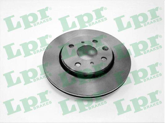 LPR C1004V Front brake disc ventilated C1004V