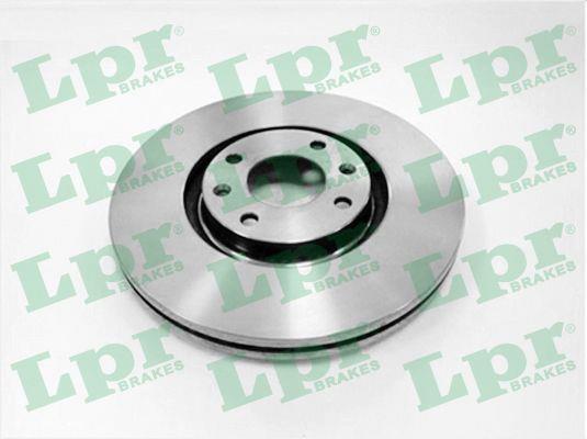 LPR C1007V Front brake disc ventilated C1007V
