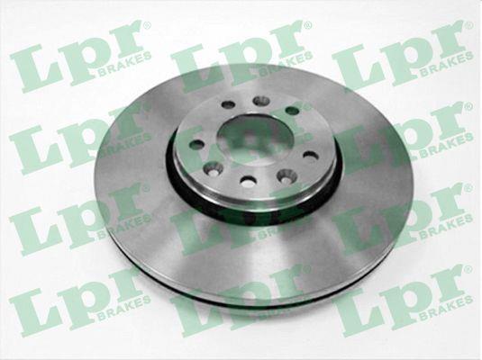 LPR C1009V Front brake disc ventilated C1009V