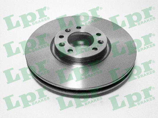 LPR C1027V Front brake disc ventilated C1027V