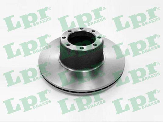 LPR C1031V Front brake disc ventilated C1031V