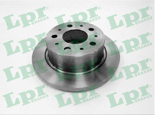 LPR C1039P Rear brake disc, non-ventilated C1039P