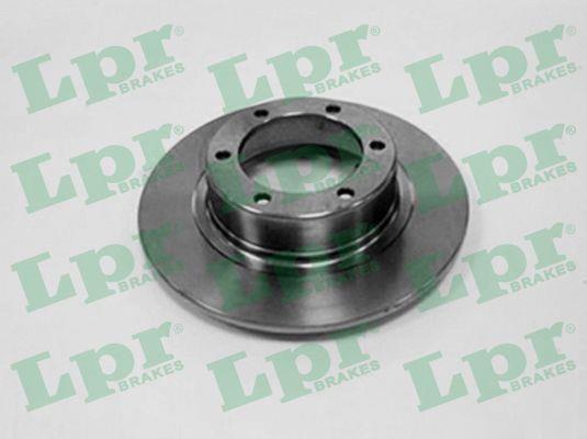 LPR C1091P Unventilated front brake disc C1091P