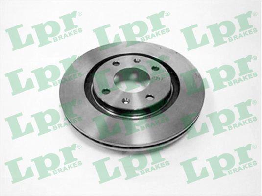 LPR C1141V Front brake disc ventilated C1141V