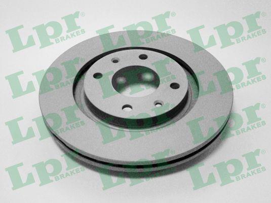 LPR C1141VR Front brake disc ventilated C1141VR