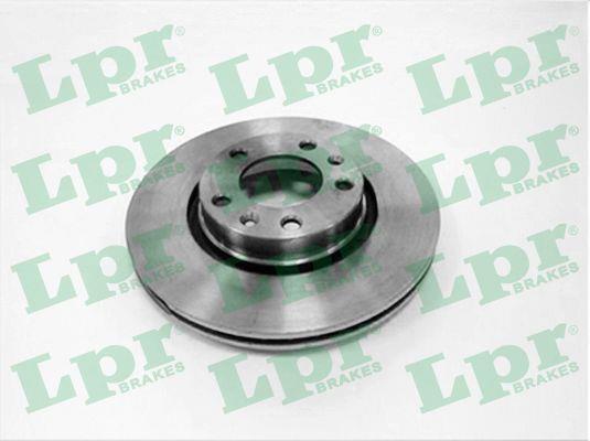 LPR C1241V Front brake disc ventilated C1241V