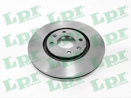 LPR C1261V Front brake disc ventilated C1261V