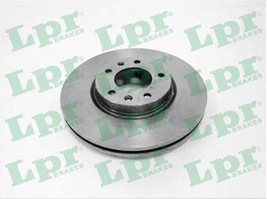 LPR C1281V Front brake disc ventilated C1281V