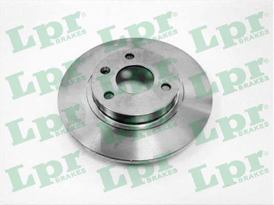 LPR C1291P Unventilated front brake disc C1291P