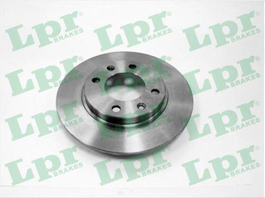 LPR C1301P Rear brake disc, non-ventilated C1301P