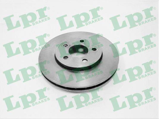 LPR C3000V Front brake disc ventilated C3000V