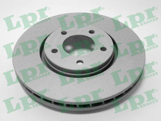LPR C3002VR Front brake disc ventilated C3002VR