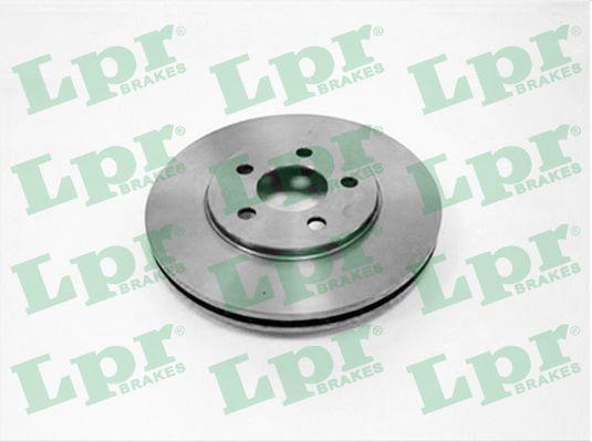 LPR C3014V Front brake disc ventilated C3014V