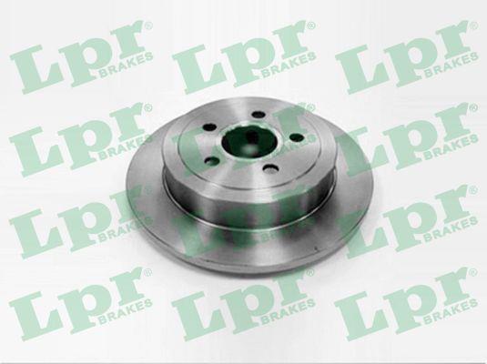 LPR C3019P Rear brake disc, non-ventilated C3019P