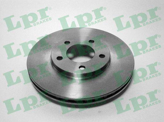 LPR D1271V Front brake disc ventilated D1271V