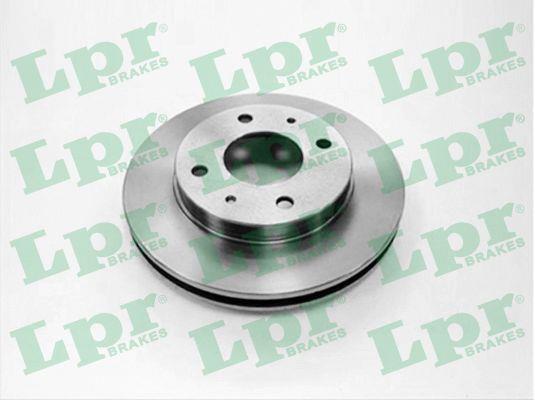 LPR D1381V Front brake disc ventilated D1381V