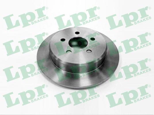 LPR D1461P Rear brake disc, non-ventilated D1461P