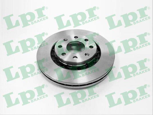 LPR D4003V Front brake disc ventilated D4003V