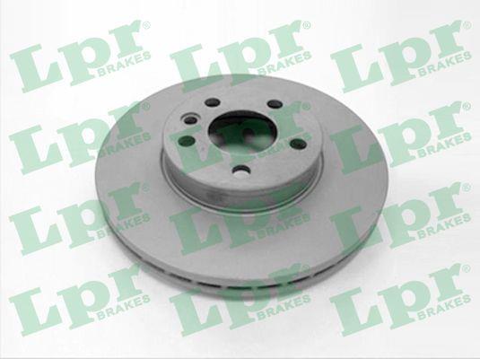 LPR F1004V Front brake disc ventilated F1004V