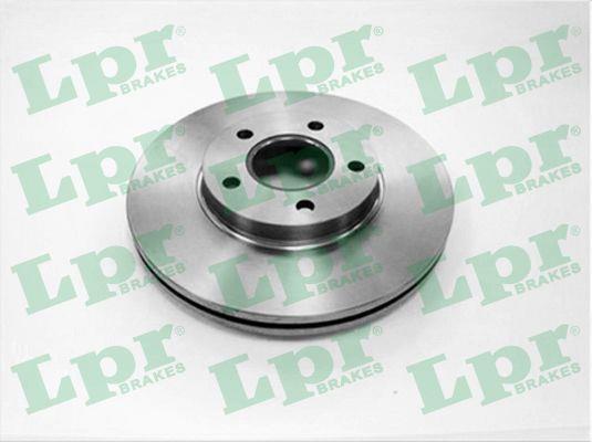LPR F1006V Front brake disc ventilated F1006V
