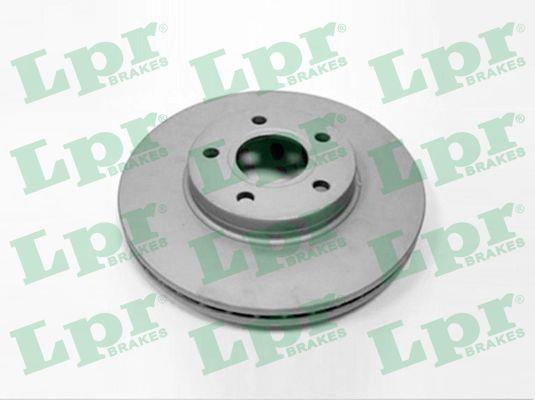 LPR F1009VR Front brake disc ventilated F1009VR