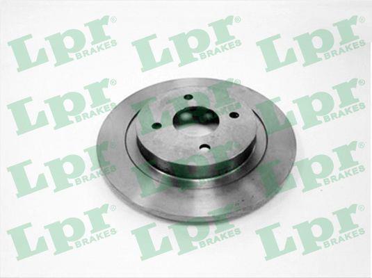 LPR F1011P Rear brake disc, non-ventilated F1011P