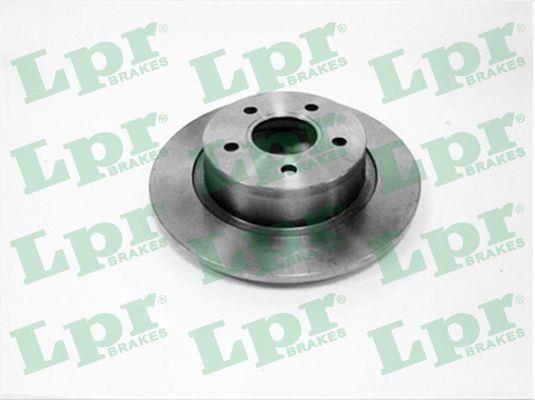 LPR F1014P Rear brake disc, non-ventilated F1014P