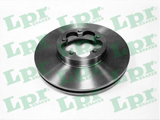 LPR F1016V Front brake disc ventilated F1016V