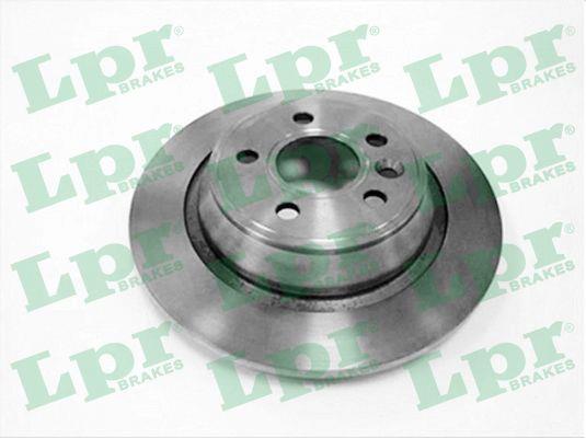 LPR F1018P Rear brake disc, non-ventilated F1018P