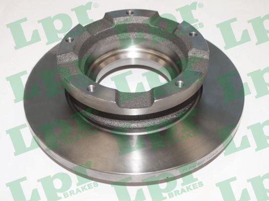 LPR F1020PA Rear brake disc, non-ventilated F1020PA