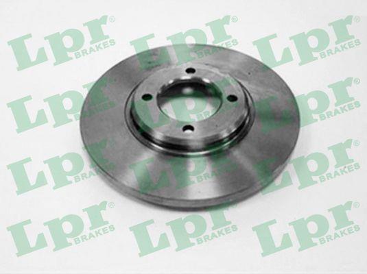 LPR F1021P Unventilated front brake disc F1021P