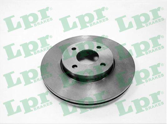 LPR F1029V Front brake disc ventilated F1029V