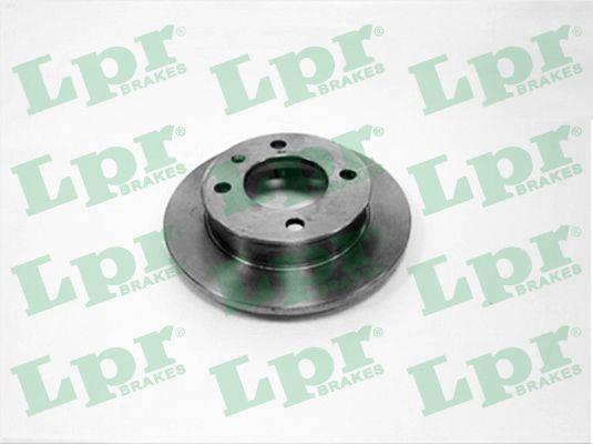 LPR F1071P Unventilated front brake disc F1071P