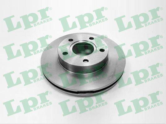 LPR F1231V Front brake disc ventilated F1231V