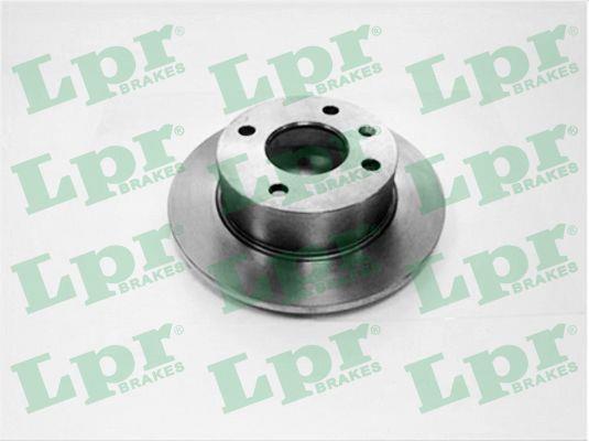 LPR F1261P Unventilated front brake disc F1261P