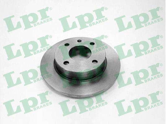LPR F1281P Unventilated front brake disc F1281P