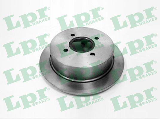 LPR F1511P Rear brake disc, non-ventilated F1511P