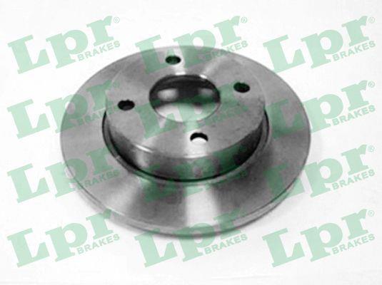 LPR F1531P Unventilated front brake disc F1531P
