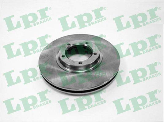 LPR F1601V Front brake disc ventilated F1601V